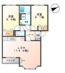 ロマンティッシェ・シュトラーセの物件間取画像